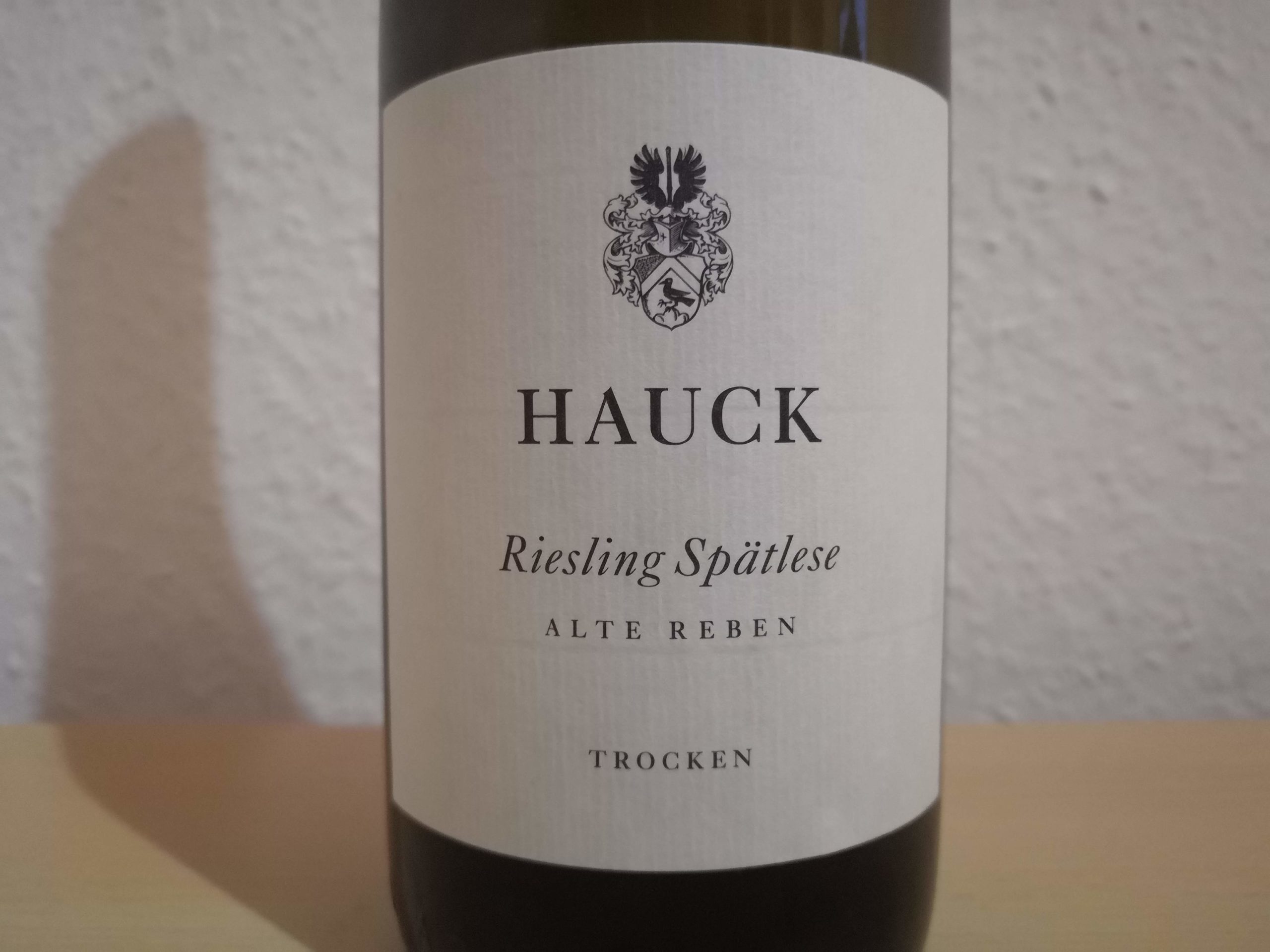 2018er Riesling "Alte Reben" Spätlese trocken, Weingut Hauck
