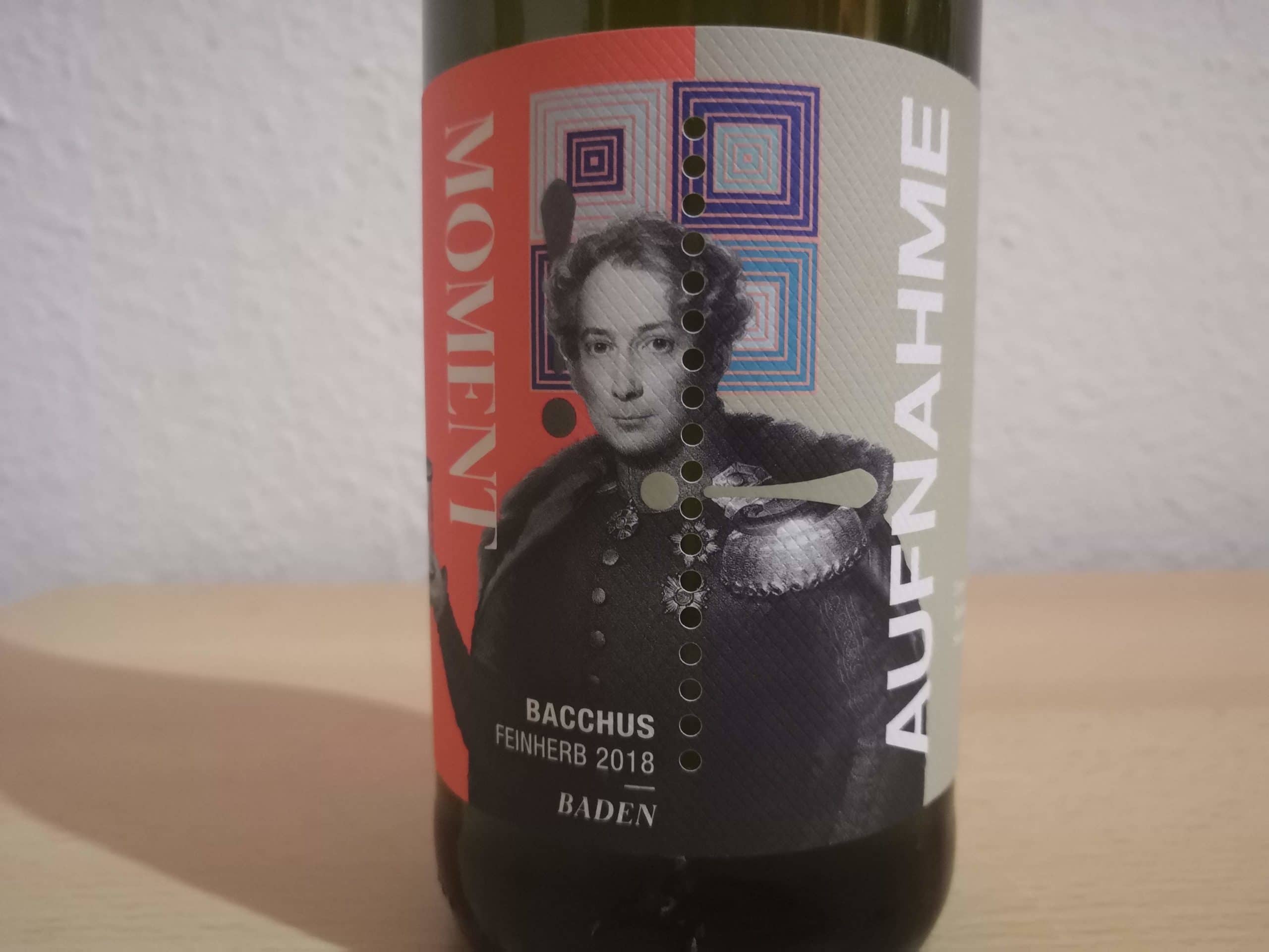 2018er Momentaufnahme Bacchus feinherb