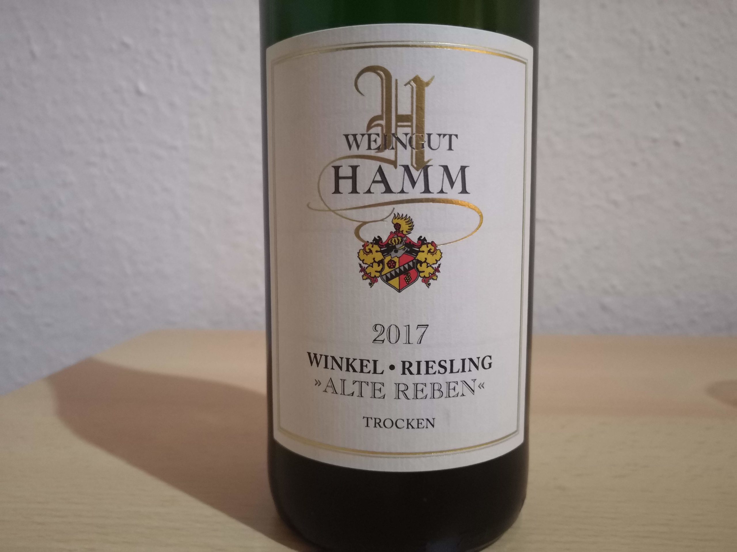 2017er Winkel Riesling "Alte Reben" trocken