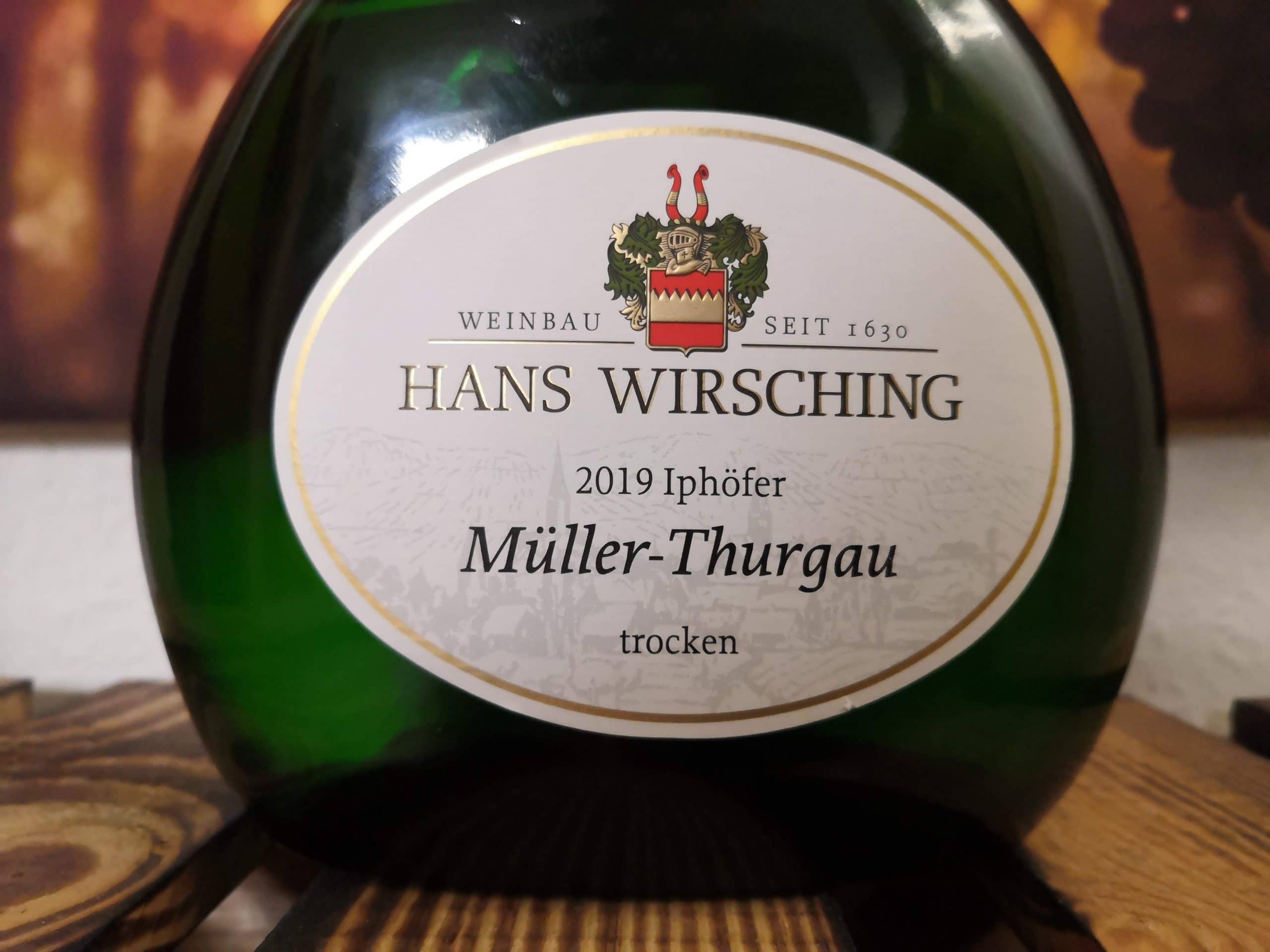 2019er Iphöfer Müller-Thurgau trocken