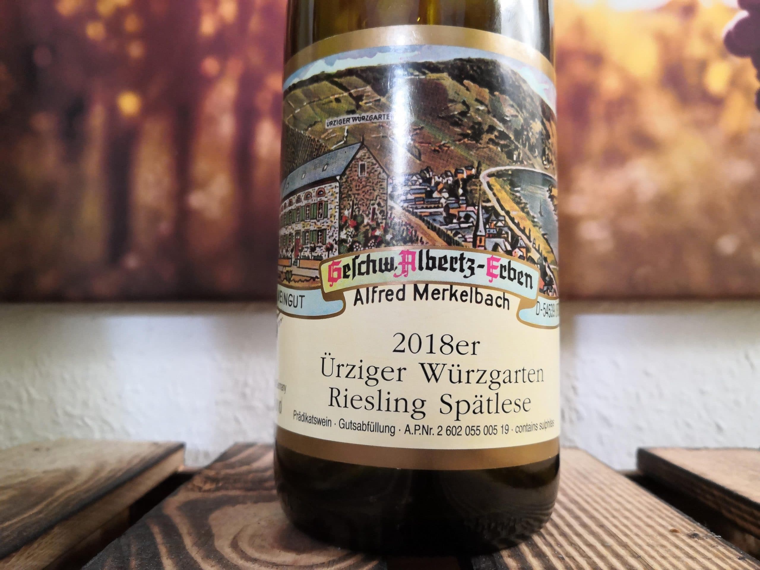 2018er Ürziger Würzgarten Riesling Spätlese